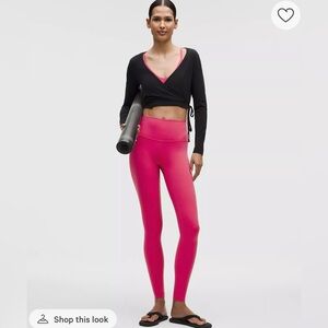 Lululemon Athletica Hot Pink Leggings